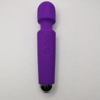 (女用器具)悦欣潮斜纹震动棒紫色